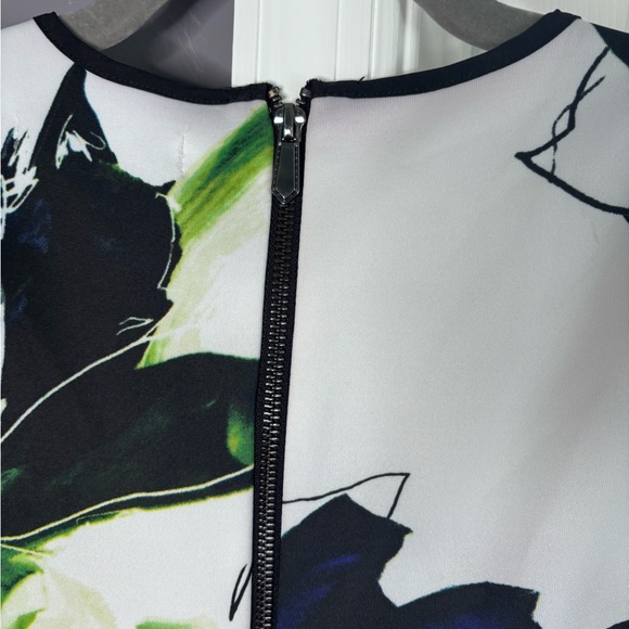 Reed Black & White Print Sleeveless A Line Dress Size XS - Picture 7 of 8